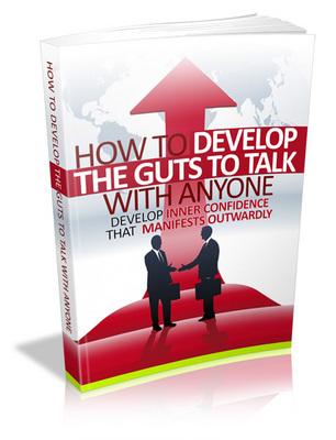 Product picture How to Develop Guts to Talk With Anyone (MRR)